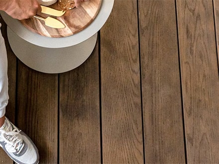 Antique Oak Millboard decking