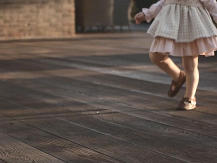 Antique Oak decking example