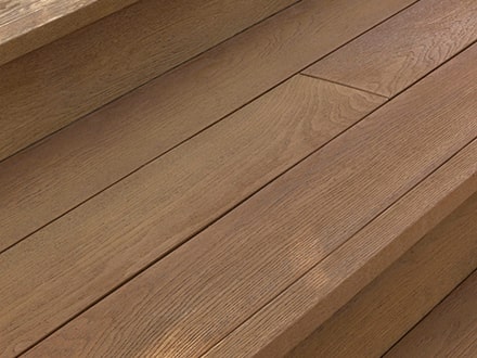 Coppered Oak with Square Edging