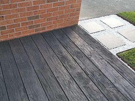 Embered Weathered Oak deck