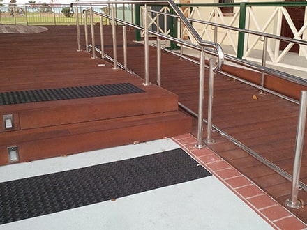 Jarrah council deck