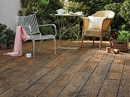 Vintage Garden Deck